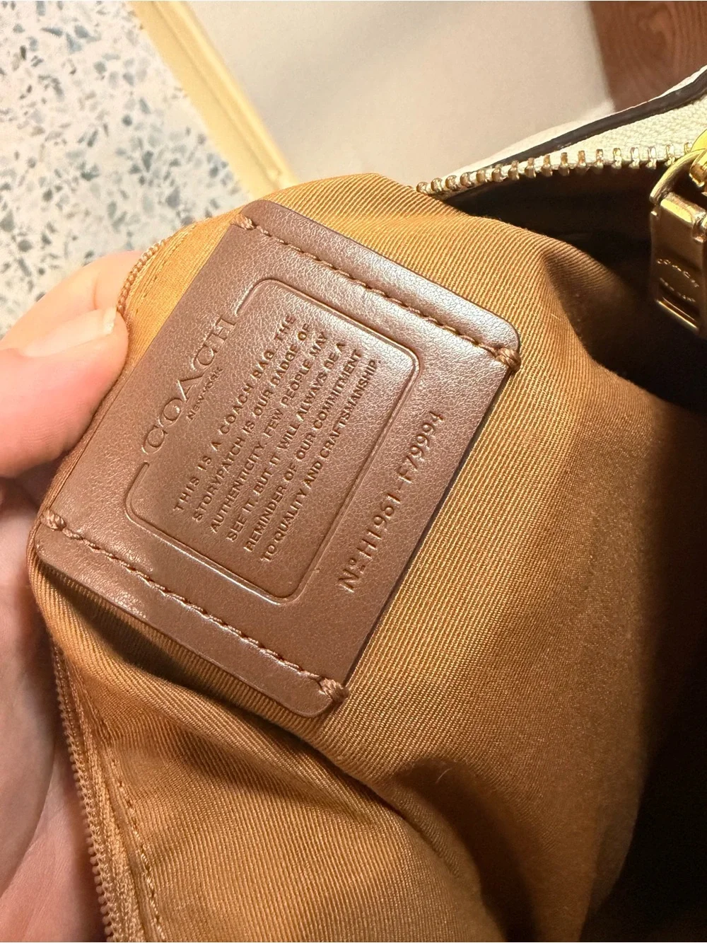 Coach Marlon Hobo Chalk Pebble Leather Crossbody F79994